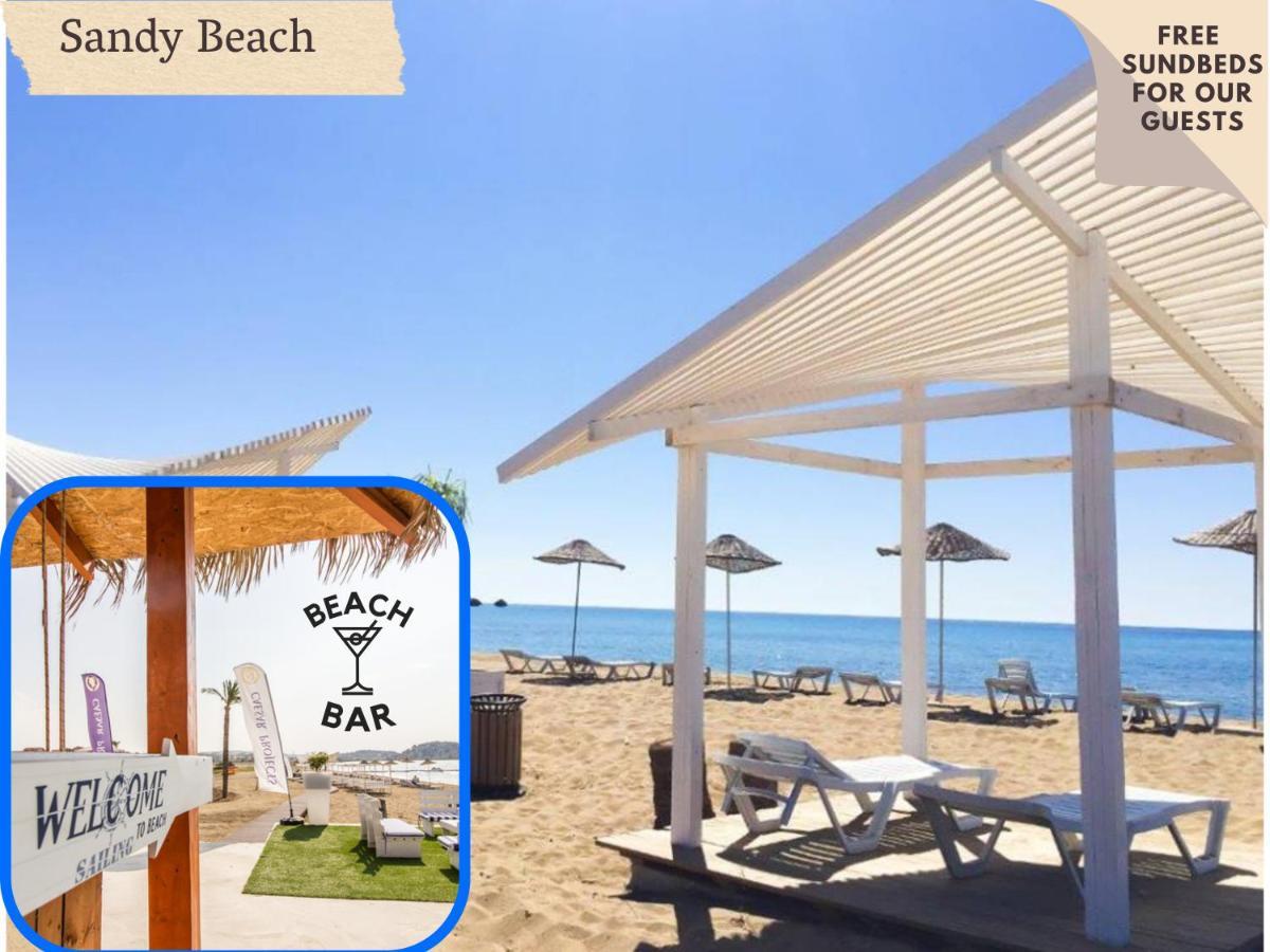 Luxury Sea View Two Bedroom Apartment In Caesar Resort & Spa, Long Beach Perivolia tou Trikomou Buitenkant foto