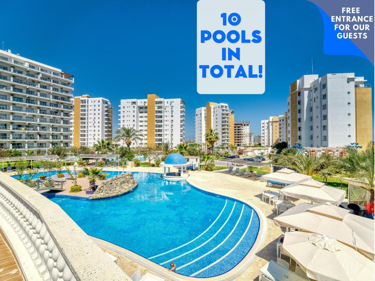 Luxury Sea View Two Bedroom Apartment In Caesar Resort & Spa, Long Beach Perivolia tou Trikomou Buitenkant foto